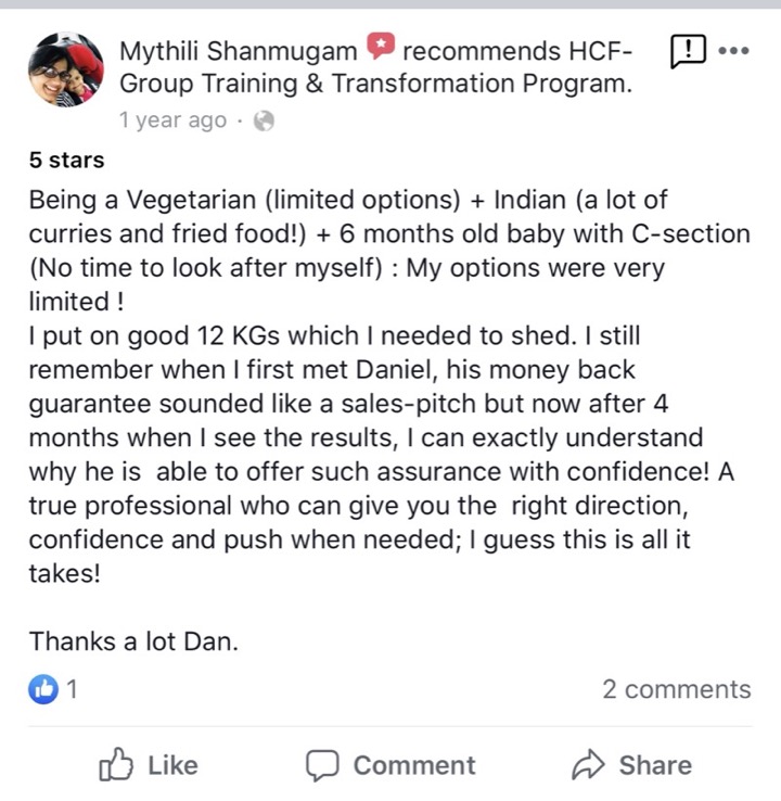 HCF / Hudson's Core Fitness member review 5